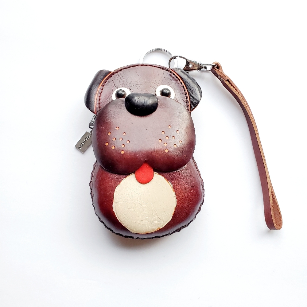 Adorable Puppy Coin Purse *Genuine Leather*